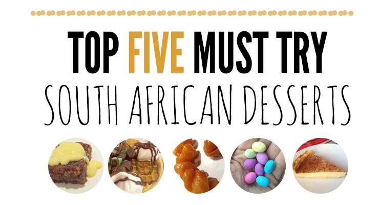 south african food desserts